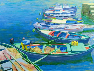 Fishing Boats by William Ireland